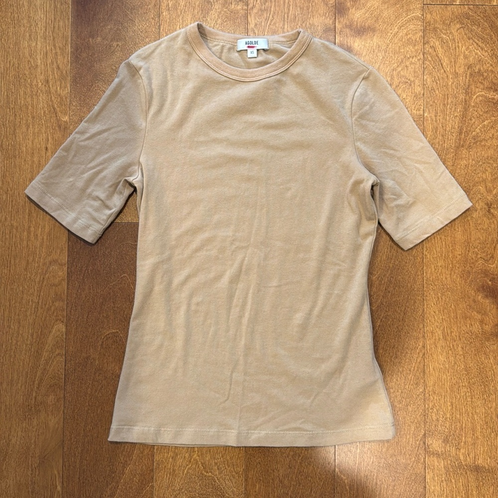 Agolde fitted tee shirt